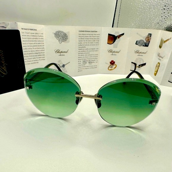 👑Chopard 🏆Made in. Japan 🇯🇵 ‼️Special edition Sunglasses 2SCHD43S 🆙 - Picture 2 of 15